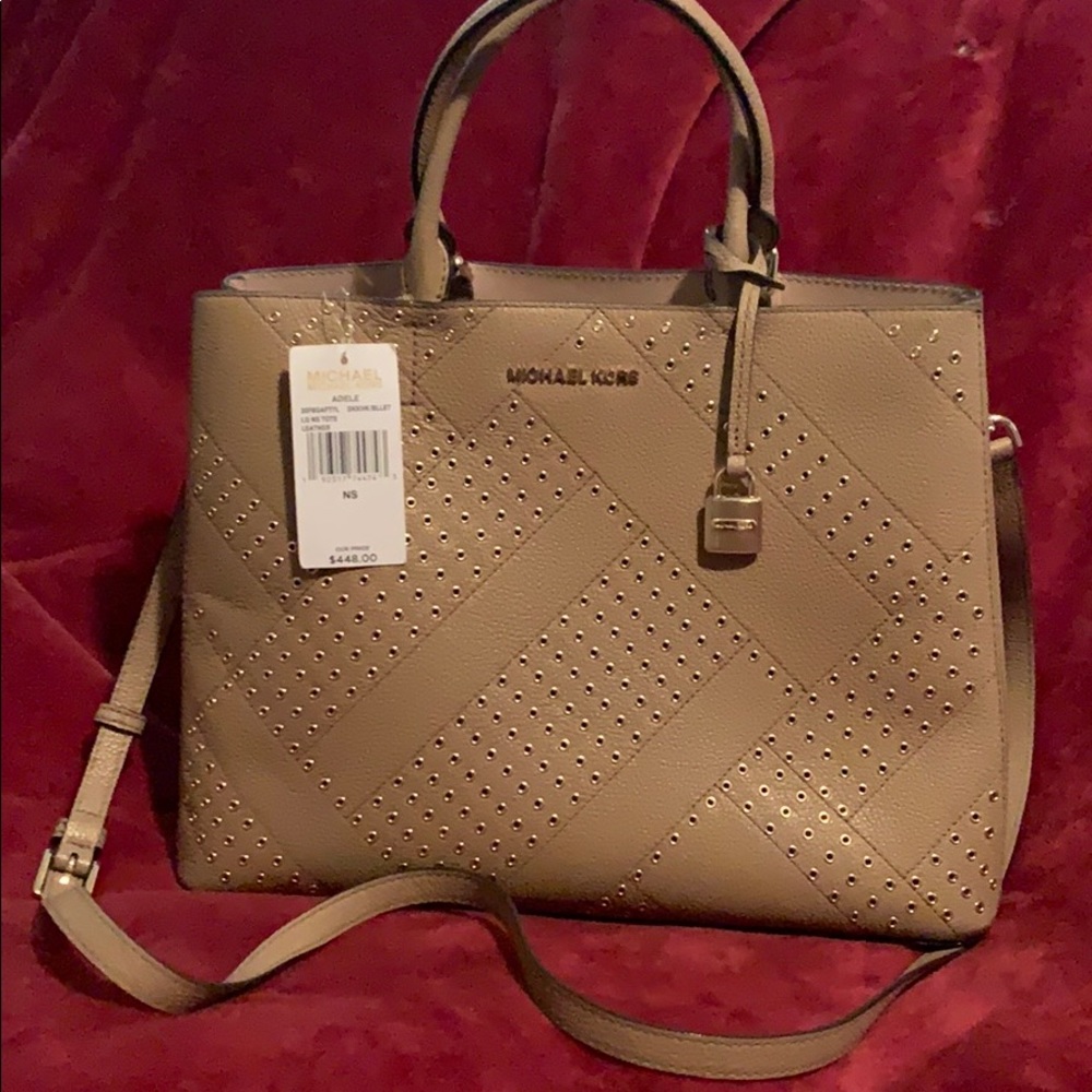 Michael Kors Leather Large Tote